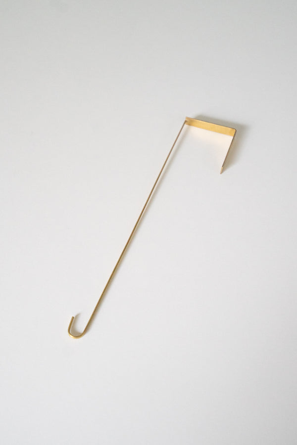 【リース用ドアフック】真鍮素材のおしゃれなドアフック - &YOUKAEN (アンドユーカエン)