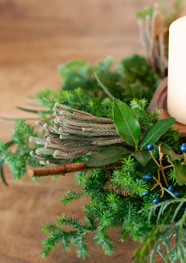 クリスマステーブルアレンジメント M「jul spisebord」 - &YOUKAEN (アンドユーカエン)