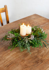 クリスマステーブルアレンジメント M「jul spisebord」 - &YOUKAEN (アンドユーカエン)