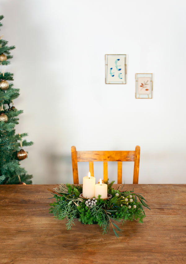 クリスマステーブルアレンジメント M「jul spisebord」 - &YOUKAEN (アンドユーカエン)