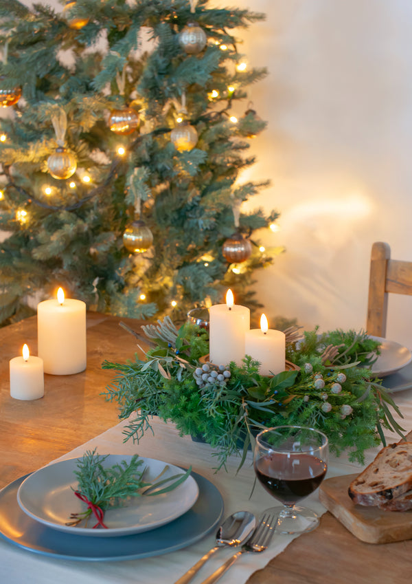 クリスマステーブルアレンジメント M「jul spisebord」 - &YOUKAEN (アンドユーカエン)