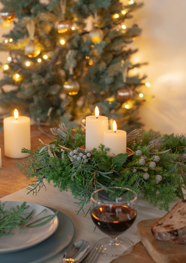 クリスマステーブルアレンジメント M「jul spisebord」 - &YOUKAEN (アンドユーカエン)