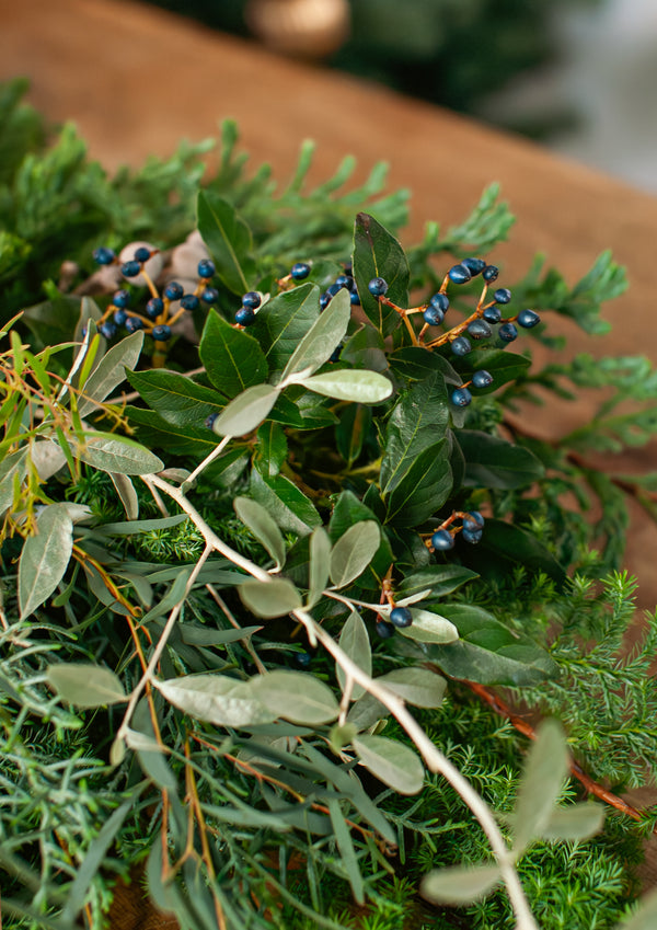 クリスマステーブルアレンジメント L「jul spisebord」 - &YOUKAEN (アンドユーカエン)