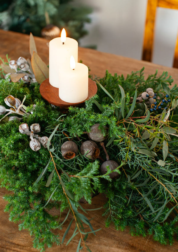 クリスマステーブルアレンジメント L「jul spisebord」 - &YOUKAEN (アンドユーカエン)