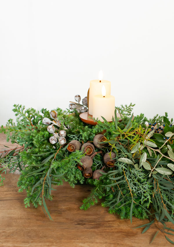 クリスマステーブルアレンジメント L「jul spisebord」 - &YOUKAEN (アンドユーカエン)