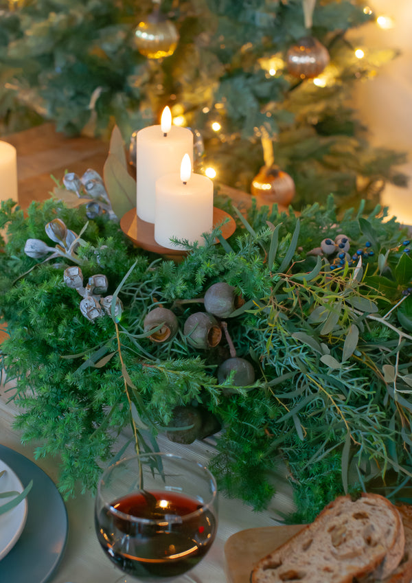 クリスマステーブルアレンジメント L「jul spisebord」 - &YOUKAEN (アンドユーカエン)