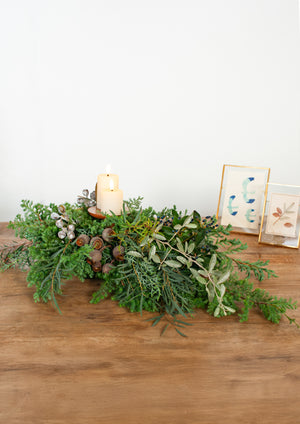 クリスマステーブルアレンジメント L「jul spisebord」 - &YOUKAEN (アンドユーカエン)