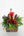 White birch and pine cone WOOD BOX <Brown> Flower Christmas present arrangement