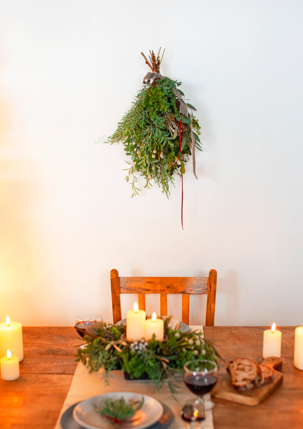 フレッシュウォールスワッグ「Jul epynt」【クリスマス限定】 - &YOUKAEN (アンドユーカエン)