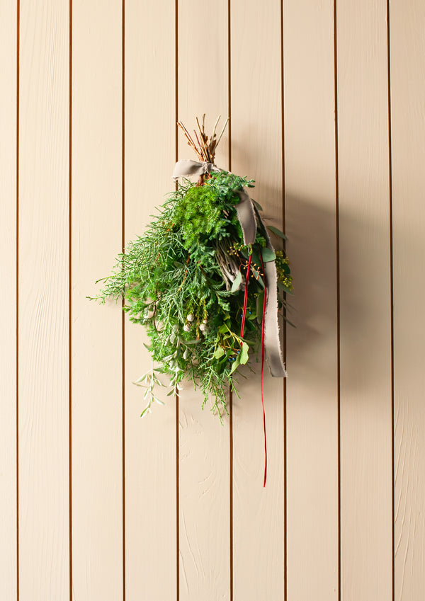 フレッシュウォールスワッグ「Jul epynt」【クリスマス限定】 - &YOUKAEN (アンドユーカエン)