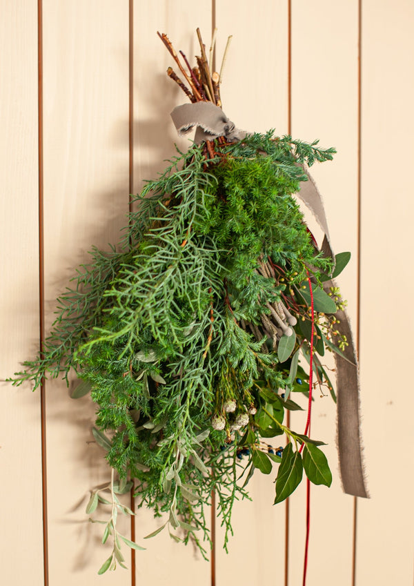 フレッシュウォールスワッグ「Jul epynt」【クリスマス限定】 - &YOUKAEN (アンドユーカエン)