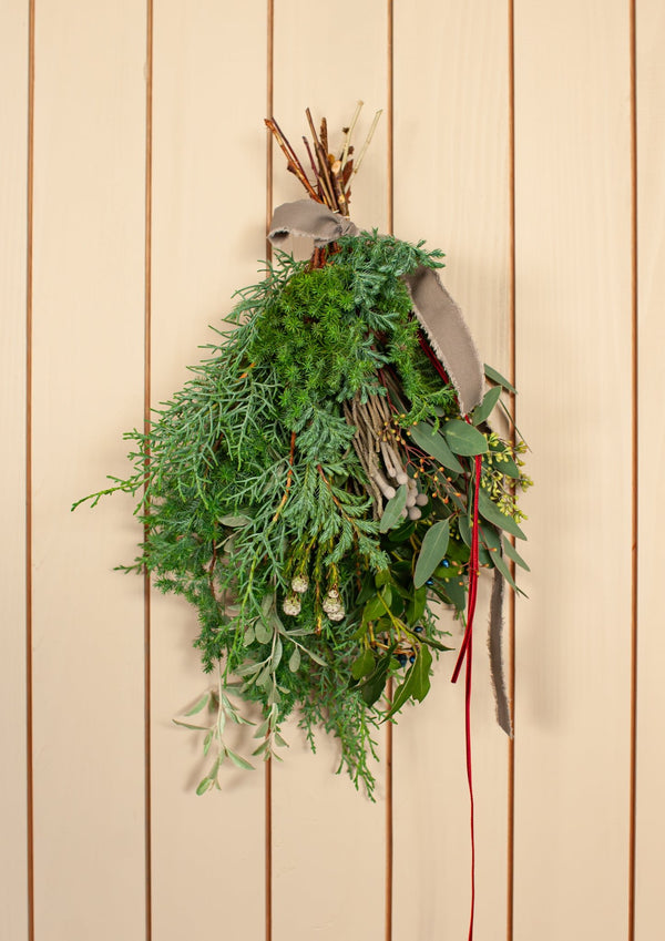 フレッシュウォールスワッグ「Jul epynt」【クリスマス限定】 - &YOUKAEN (アンドユーカエン)