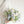 【ウェディングブーケ】Natural-Chic ホワイト・ブルーグリーンのウェディングクラッチブーケ ※ブートニア付き【造花】