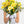 【ウェディングブーケ】イエロー&グレー ポピーのクラッチブーケ ブートニア付き【造花のブーケ】