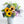 【2023年父の日の花】ひまわりのフラワーアレンジメント サンリッチブルー Lサイズ